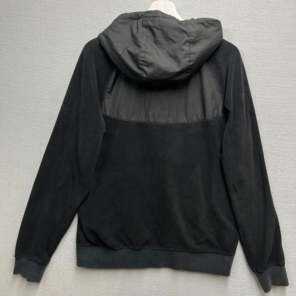 Nike NSW Core Winter Polar Fleece Hoodie Mens S Black 929114-010 20x27 EUC